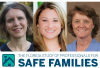 Melissa Radey, Lisa Magruder, Dina Wilke and the logo for the Study of Professionals for Safe Families