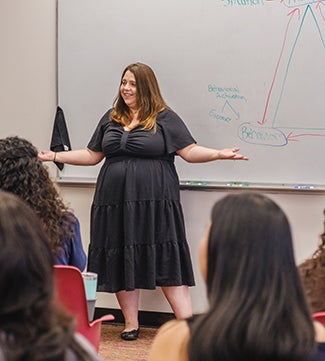 "Jessica Greil-Burkhart teaching"