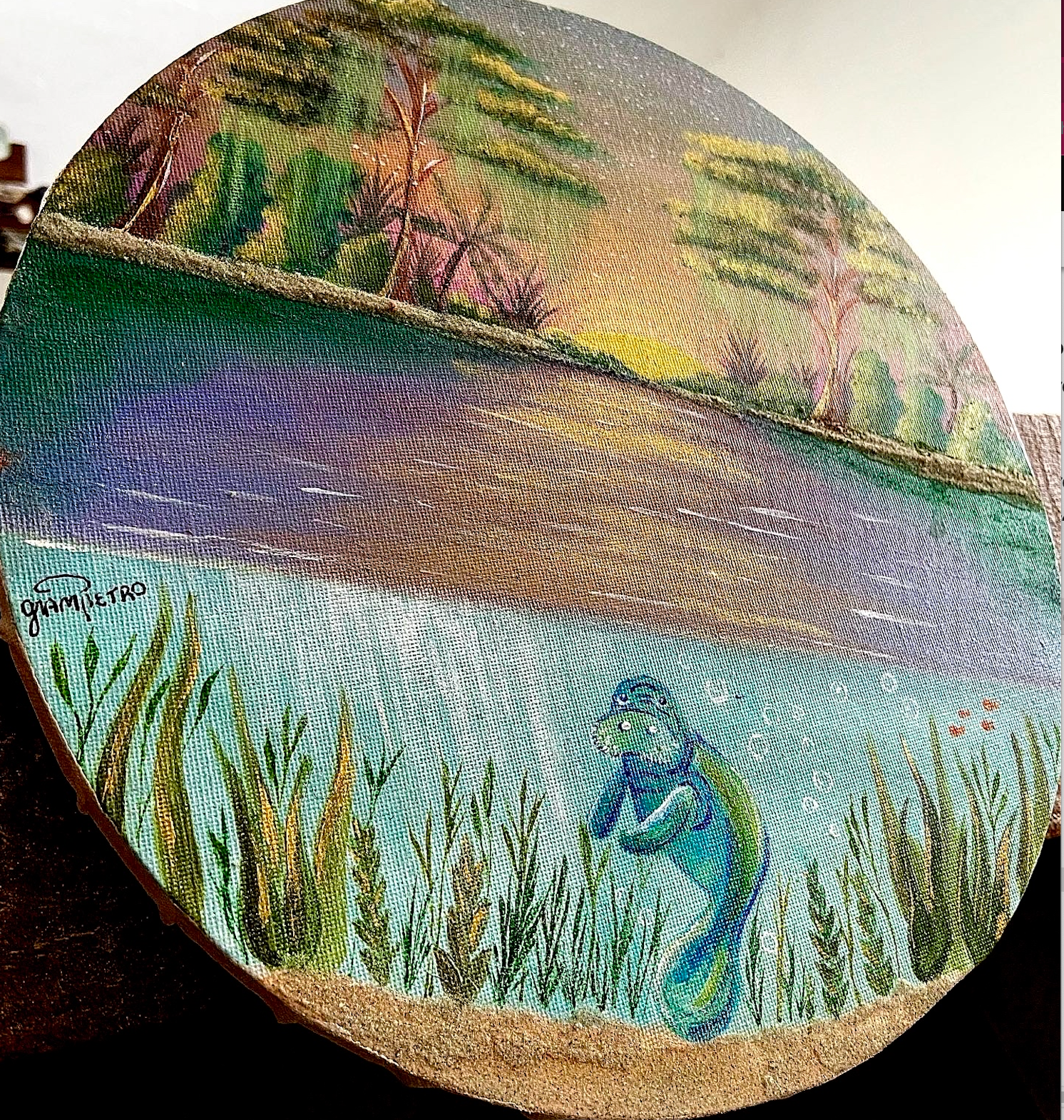 "Mama Manatee by Ariana Giampietro"