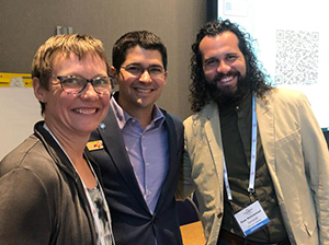 "Dr. Lisa Schelbe, Bart Klika and Esaa Mohammad Samarah"