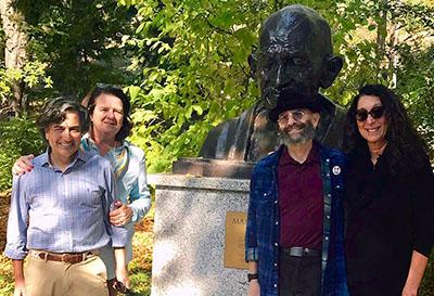 FSU Delegation: Jim Clark, Elizabeth Croney, Tomi Gomory, Fran Gomory