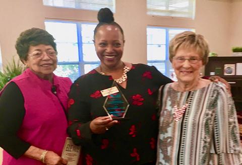 Carol Edwards and her family