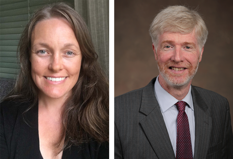 Elaine Webb and Mark Schlakman