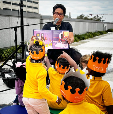 Children Being Read Aloud to at Children's Week at the Florida Capitol