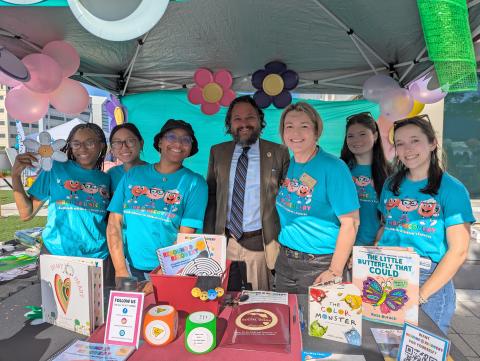 Dean David Springer and Rebound & Recovery team at Children's Week