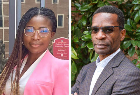 Headshots of Oluwaseun "Jay" Jegede and Ngondwe "Pons" Ponsiano