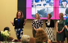 Dr. Carrie Pettus-Davis and Team Members at the IJRD Open House