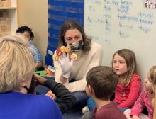 Katie Doles facilitating Rebound and Recovery at the Learning Pavilion