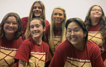 Annie Johansson, Katarina Daniels, Christina Wood, Megan Rowe, Eden Deckerhoff, Makenna Bernstein