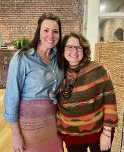 Photo of Colette Podgorski and Paige Kubik