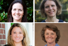 Photos of Lauren Stanley, Melisa Radey, Lisa Magruder and Dina Wilke