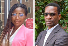 Headshots of Oluwaseun "Jay" Jegede and Ngondwe "Pons" Ponsiano