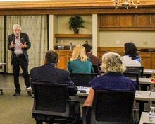 Dr. Nick Mazza presenting workshop on “The Place of Poetry in Advancing Personal Resilience and Growth Across the World” on February 20, 2026.