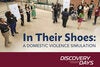 Members of the Florida Institute for Child Welfare demonstrating the "In Their Shoes" simulation at Florida A&M University in 2026.