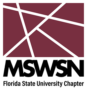 "Florida State University Chapter of the Macro Social Work Student Network logo"