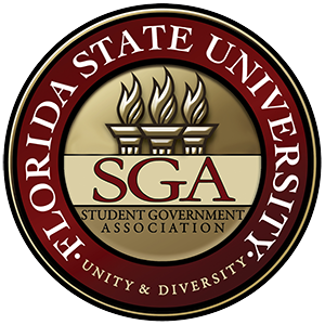 "Florida State University Student Government Association logo"