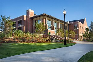 "Image of the outside of the Student Union building"