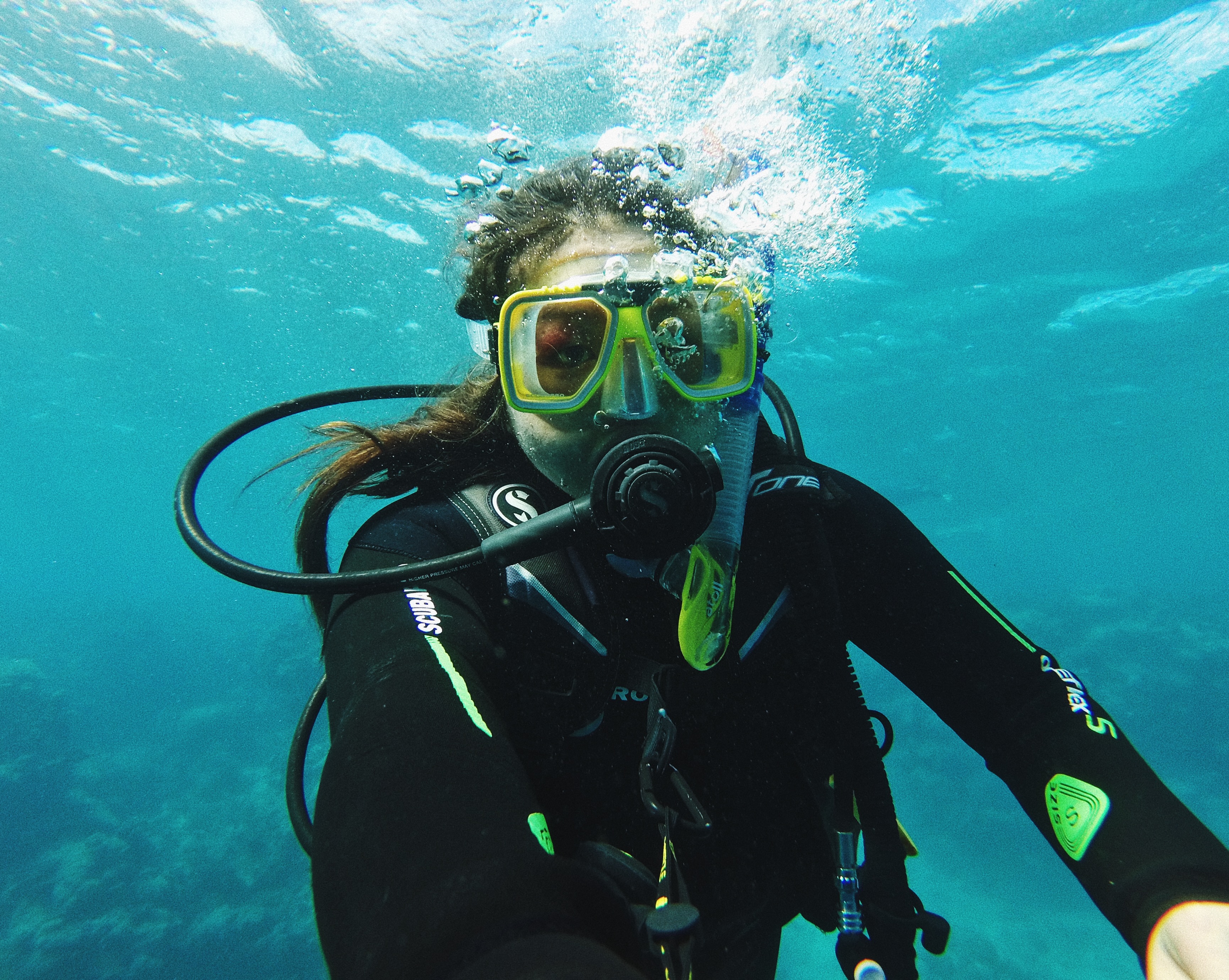 Mary at the Great Barrier Reef