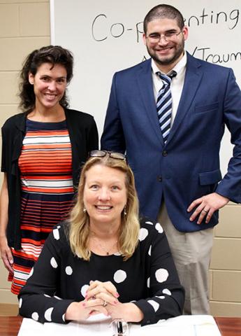 Left to right: Lisa Panisch, Karen Oehme and Anthony Ferraro