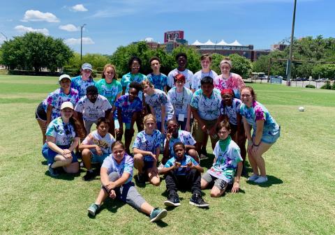 Arts & Athletics Program 2019 campers and counselors