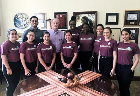 President Thrasher and the Resilient Noles. 