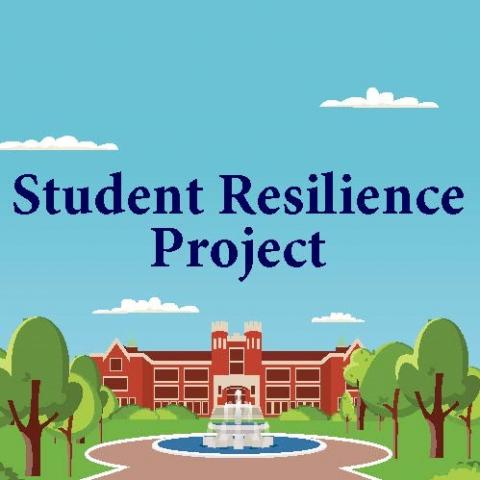 SFSU tudent Resilience Project Cartoon of the Westcott Building and Fountain