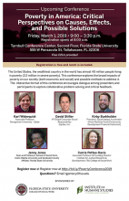Poverty in America Conference Graphic