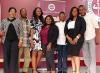 Family and graduates at fall 2017 graduation reception