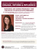 Lecture Series Flyer for a Presentation by Samantha Godlfarb