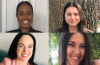 PhD Students Fall 2020 Cohort - Michae Cain, Breanna Kim, Savarra Tadeo, Megan Vogt