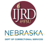 Logos for the Institute for Justice Research and Development at Florida State University and the Nebraska Department of Correctional Services