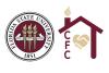 The Florida State University seal with the three torches and the logo for the Center for the Study and Promotion of Communities, Families and Children with a house and a heart inside it. 